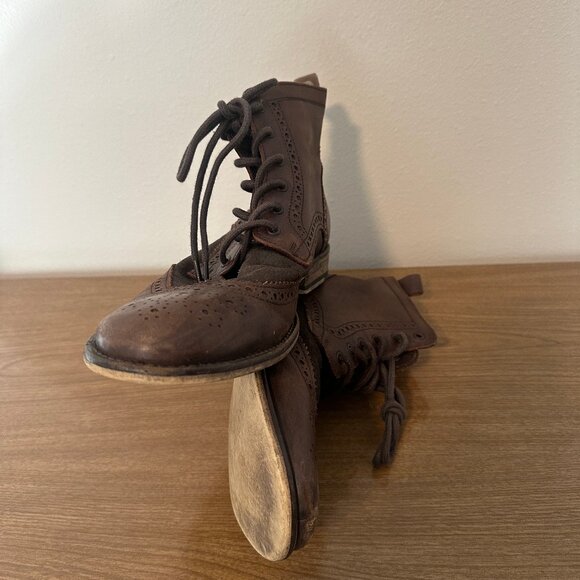 Aldo - Wingtip Boots (brown) - Picture 10 of 14